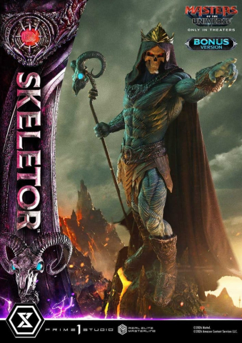 Masters of the Universe (2026 Film) Real Elite Masterline Series Statue 1/3 Skeletor Bonus Version 96 cm [2]