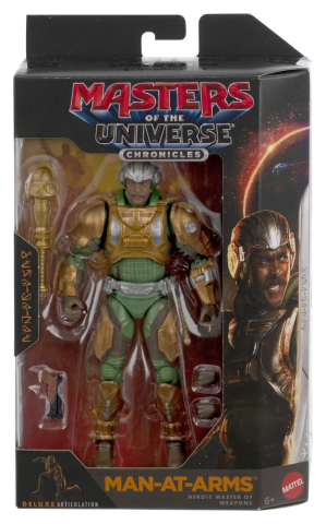 PRECOMENZI - Masters of the Universe 2026 Movie Chronicles Action Figure Man-At-Arms 2.0 17 cm