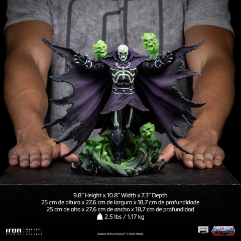 PRECOMENZI - Masters of the Universe Art Scale Statue 1/10 Scareglow (Glow in the Dark) 25 cm