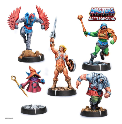 Games - Masters of the Universe: Battleground Miniatures Game Starter Set *English Version*
