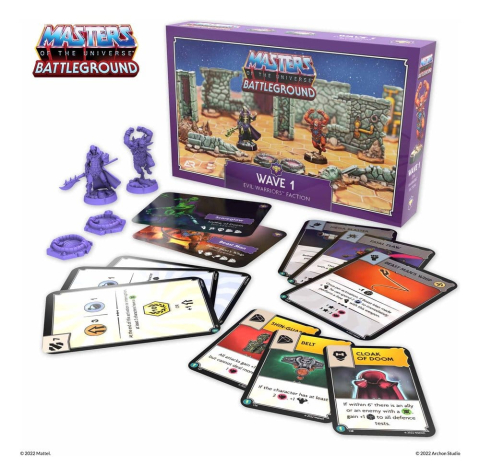 Masters of the Universe: Battleground Miniatures Game Wave 1: Evil Warriors Faction *German Version* [5]