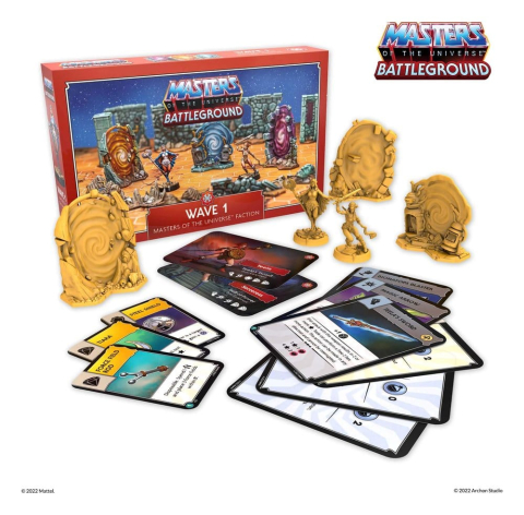 Masters of the Universe: Battleground Miniatures Game Wave 1: Masters of the Universe Faction *French Version* [5]