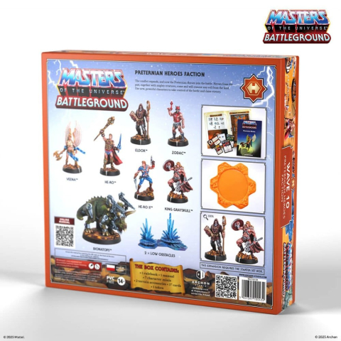 Games - Masters of the Universe: Battleground Miniatures Game Wave 10: Preternian Heroes Faction *German Version*