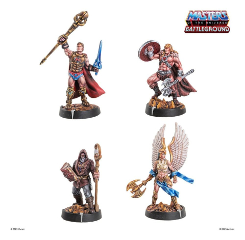 Masters of the Universe: Battleground Miniatures Game Wave 10: Preternian Heroes Faction *Italian Version* [3]
