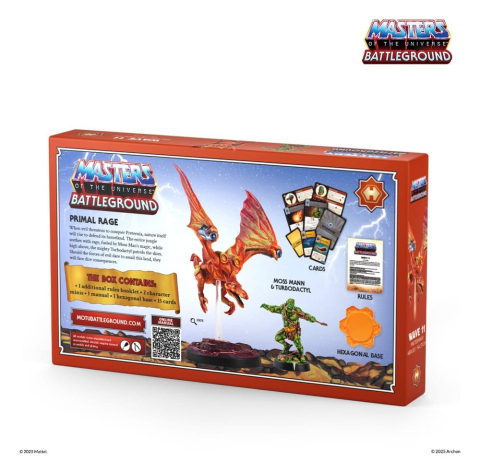 Games - Masters of the Universe: Battleground Miniatures Game Wave 11: Preternian Heroes Moss Man / Turbodactyl *French Version*