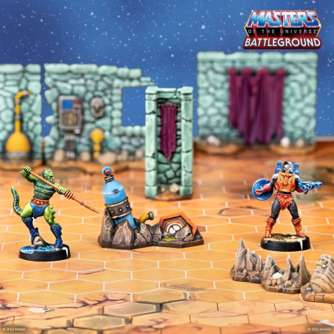 Games - Masters of the Universe: Battleground Miniatures Game Wave 3: Evil Warriors Faction *English Version*