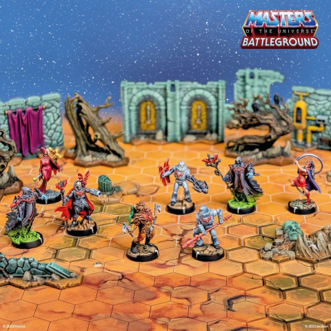 Masters of the Universe: Battleground Miniatures Game Wave 4: The Power of the Evil Horde *French Version* [1]