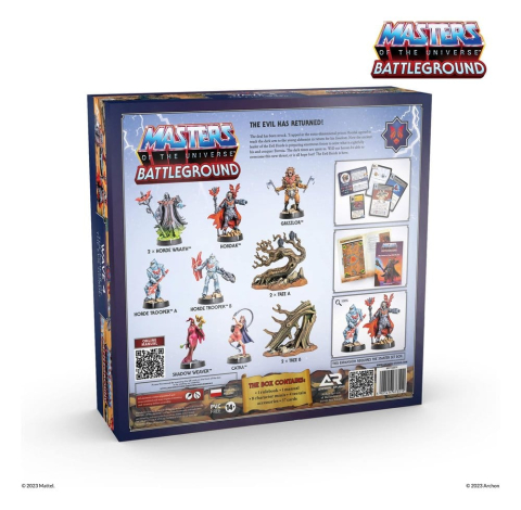 Games - Masters of the Universe: Battleground Miniatures Game Wave 4: The Power of the Evil Horde *Italian Version*