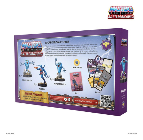 Games - Masters of the Universe: Battleground Miniatures Game Wave 5: Evil Warriors faction *Spanish Version*