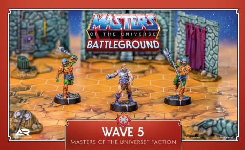 Masters of the Universe: Battleground Miniatures Game Wave 5: Masters of the Universe Faction *French Version* [3]