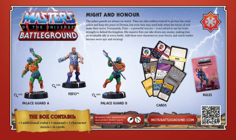 Masters of the Universe: Battleground Miniatures Game Wave 5: Masters of the Universe faction *Spanish Version* [4]