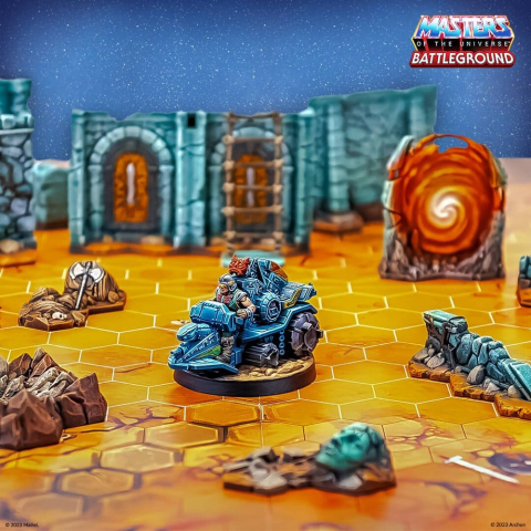 Masters of the Universe: Battleground Miniatures Game Wave 6: Fighting Foe Men Faction *German Version* [2]