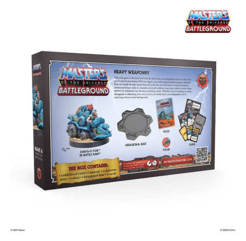 Games - Masters of the Universe: Battleground Miniatures Game Wave 6: Fighting Foe Men Faction *German Version*