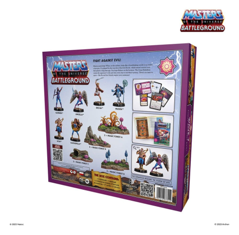 Games - Masters of the Universe: Battleground Miniatures Game Wave 7: The Great Rebellion *English Version*