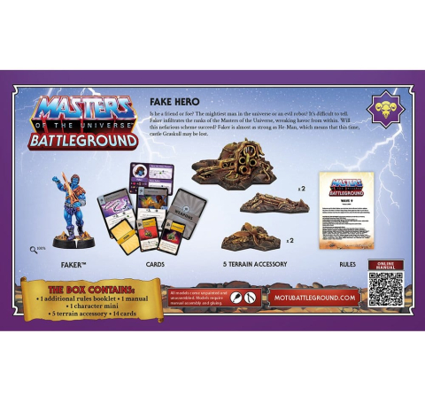 Masters of the Universe: Battleground Miniatures Game Wave 9: Evil Warriors Faction *Spanish Version* [5]