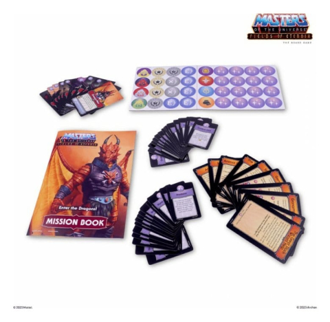 Masters of the Universe Board Game Expansion Fields of Eternia - Enter the Dragons! *French Version* [1]
