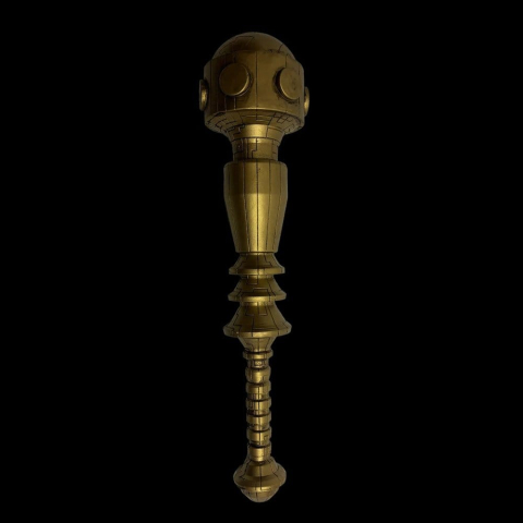 Collectibles - Masters of the Universe (Movie 2026) LARP Stunt Prop Replica 1/1 Man-At-Arms Mace 71 cm