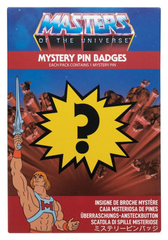 Masters of the Universe Mystery Pin Badges Blind Box Display (12) [11]