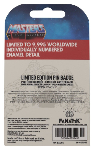 Fashion & Accessories - Masters of the Universe Pin Badge Skeletor Limited Edition