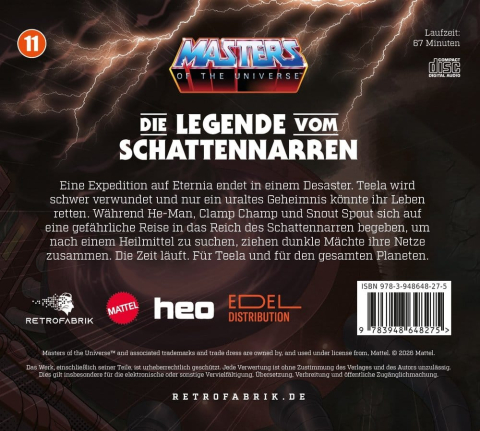 Casa si Cadouri - Masters of the Universe Radio Play CD Episode 11: Die Legende vom Schattennarren *German Version*