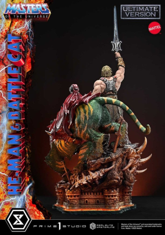 Masters of the Universe Real Elite Masterline Series Statue 1/4 He-Man & Battle Cat Ultimate Version 86 cm [9]