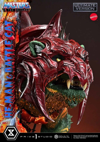Masters of the Universe Real Elite Masterline Series Statue 1/4 He-Man & Battle Cat Ultimate Version 86 cm [15]
