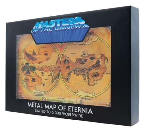 Masters of the Universe Replica Metal Map of Eternia Limited Edition 10 x 15 cm [2]