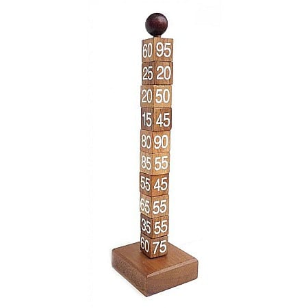 Puzzle-uri din lemn - Math Tower - Turn Matematic