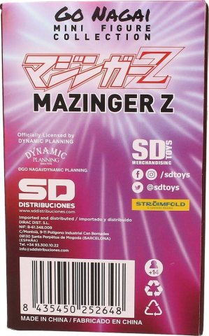 Manga & Anime - Mazinger Z Go Nagai Collection Figure Mazinger Z 8 cm