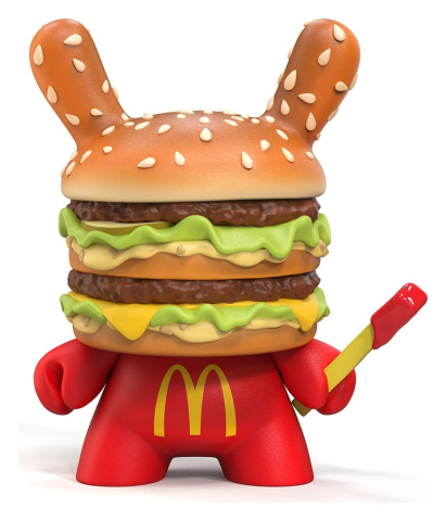McDonald's Big Mac Vinyl Dunny Art Figure 20 cm [3]