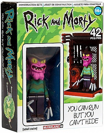 Figurine - McFarlane Rick & Morty You Can Run, But You Cant Hide Micro Construction Set