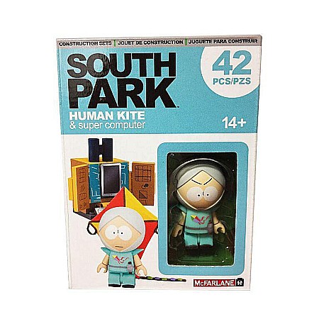 Figurine - McFarlane South Park - Human Kite & Super Computer