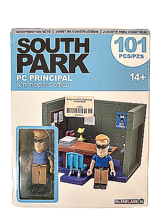 Figurine - McFarlane South Park PC Principal & Principals Office Small Construction Set