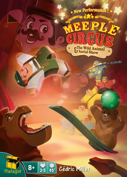 Noutati - Meeple Circus: The Wild Animal & Aerial Show - Expansion