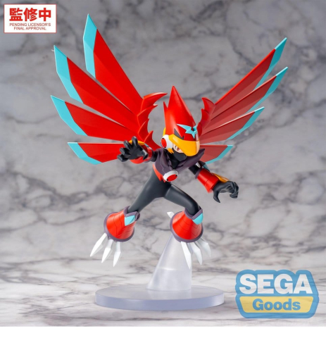Mega Man Battle Network Luminasta PVC Figure Mega Man Falzar Beast 19 cm [5]