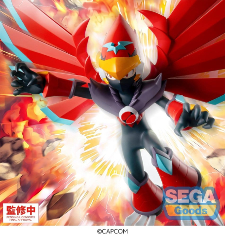 Mega Man Battle Network Luminasta PVC Figure Mega Man Falzar Beast 19 cm [2]