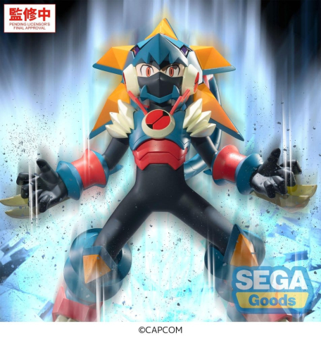 Mega Man Battle Network Luminasta PVC Figure Mega Man Gregar Beast 17 cm [3]