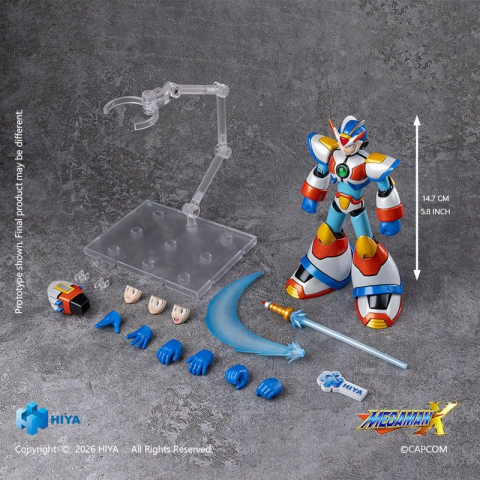 Mega Man Exquisite Basic Action Figure X Max Armor 15 cm [0]