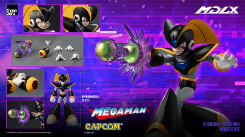 Mega Man MDLX Action Figure Rockman / Mega Man Forte 10 cm [14]