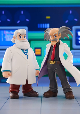 PRECOMENZI - Mega Man Oshi Works PVC Figures 2-Pack Dr. Wily &amp; Dr. Light