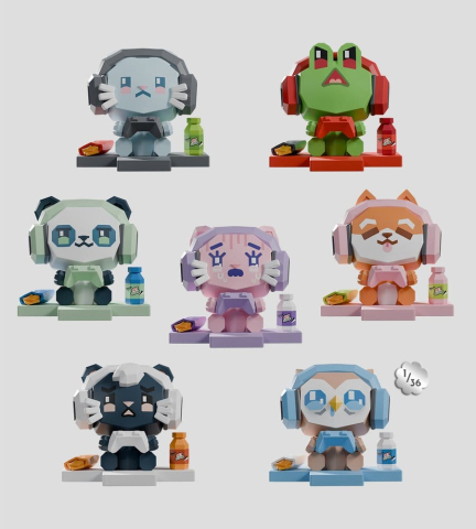 Mega Mini Arcade Mini Figures S1 6 cm Blind Box Display (6) [10]