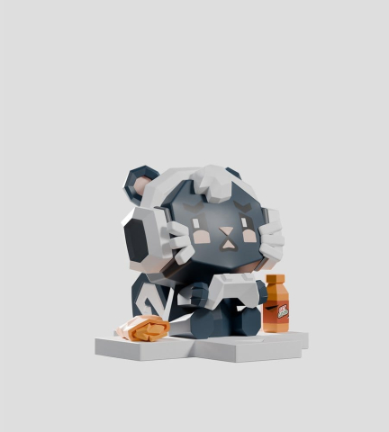 Mega Mini Arcade Mini Figures S1 6 cm Blind Box Display (6) [5]
