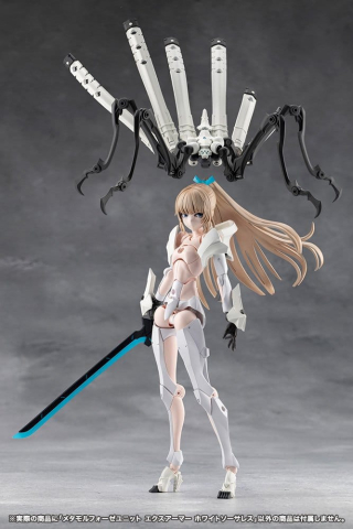 Megalomaria Unlimited Universe Plastic Model Kit Accessory Set Metamorphose Unit Exarmor White Sorceress [5]