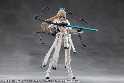 Megalomaria Unlimited Universe Plastic Model Kit Accessory Set Metamorphose Unit Exarmor White Sorceress [9]