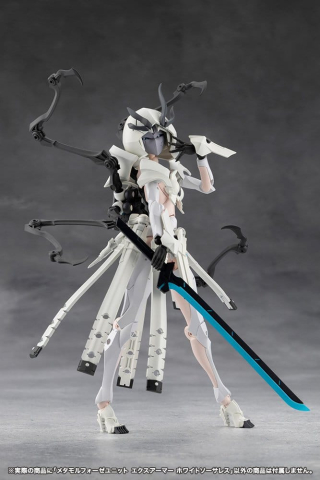 Megalomaria Unlimited Universe Plastic Model Kit Accessory Set Metamorphose Unit Exarmor White Sorceress [12]