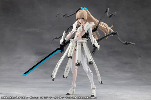 Megalomaria Unlimited Universe Plastic Model Kit Accessory Set Metamorphose Unit Exarmor White Sorceress [7]