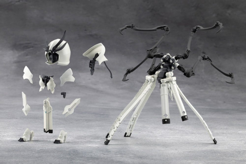 Megalomaria Unlimited Universe Plastic Model Kit Accessory Set Metamorphose Unit Exarmor White Sorceress [2]