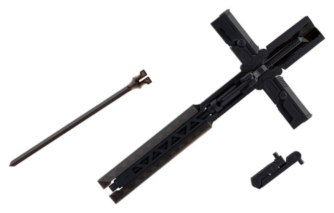 PRECOMENZI - Megalomaria Unlimited Universe Plastic Model Kit Accessory Set Metamorphose Unit Grave Arms 2 Black Ver.