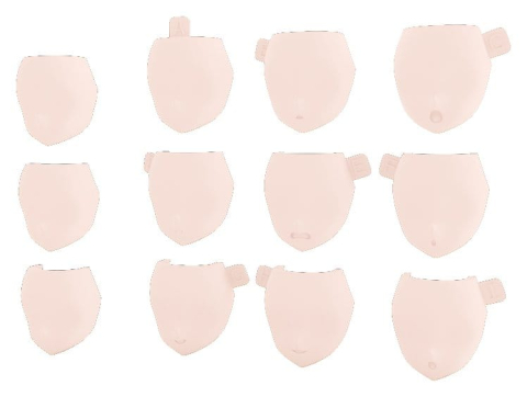 Megami Device M.S.G 08 Accessory Set 1/1 Face Set Buster Doll Skin Color C [3]