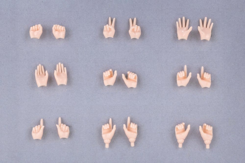 Jucarii - Megami Device M.S.G 09 Accessory Set 1/1 Hand Set Skin Color B
